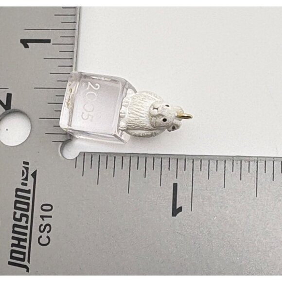 Hallmark Keepsake Rabbit Christmas Tree Ornament Ice Block Buddies 2005 Mini - Picture 2 of 7